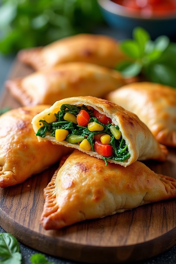 mixed veggie empanadas recipe