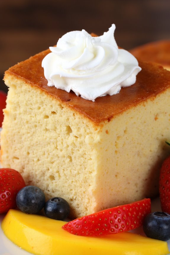 moist three milk bread