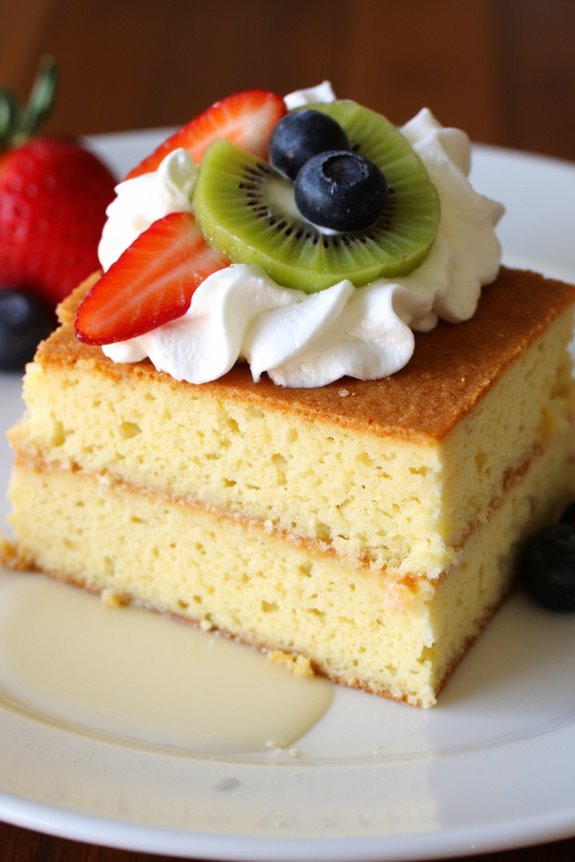 moist three milk cake