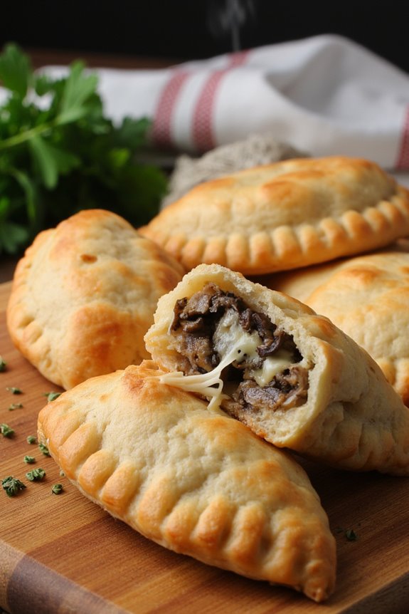 mushroom cheese empanadas recipe