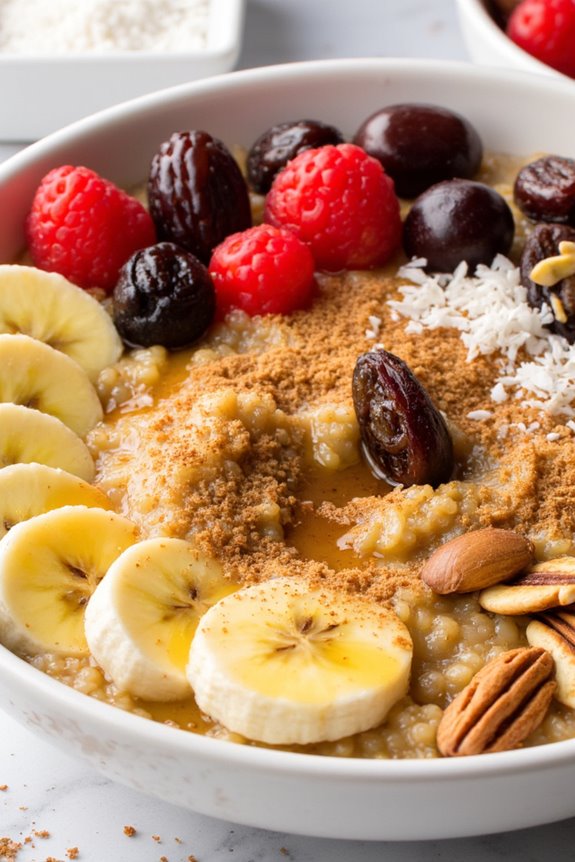 nourishing quinoa breakfast porridge
