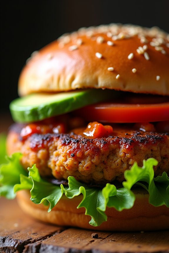 nutritious colombian bean burgers