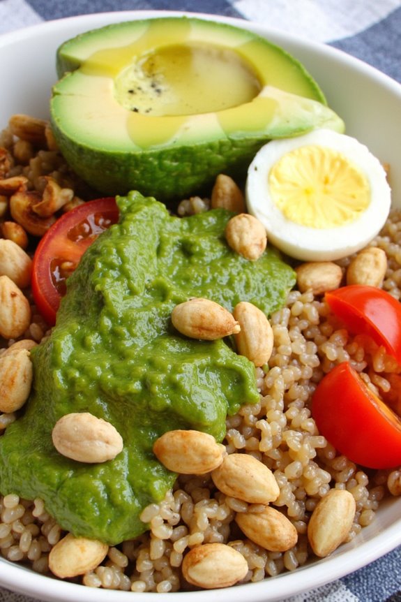 nutritious peruvian quinoa bowl