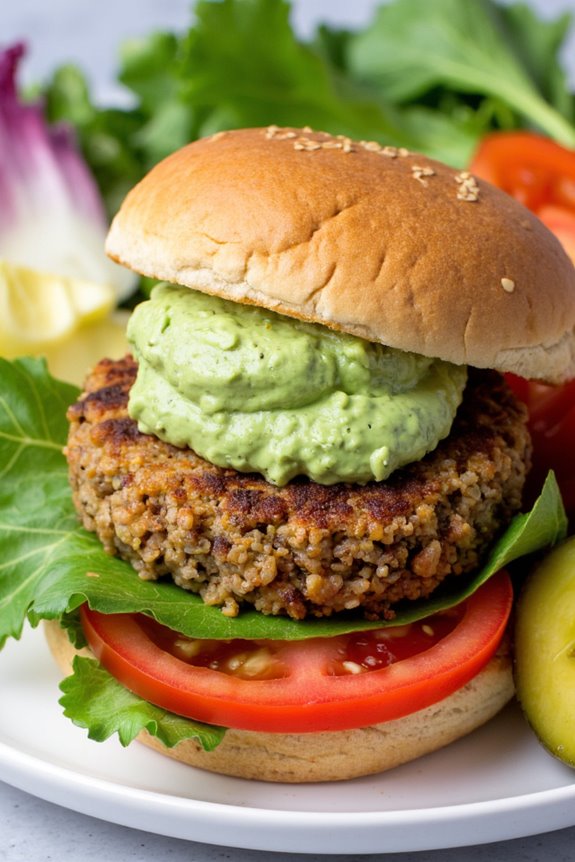 nutritious plant based burger recipe