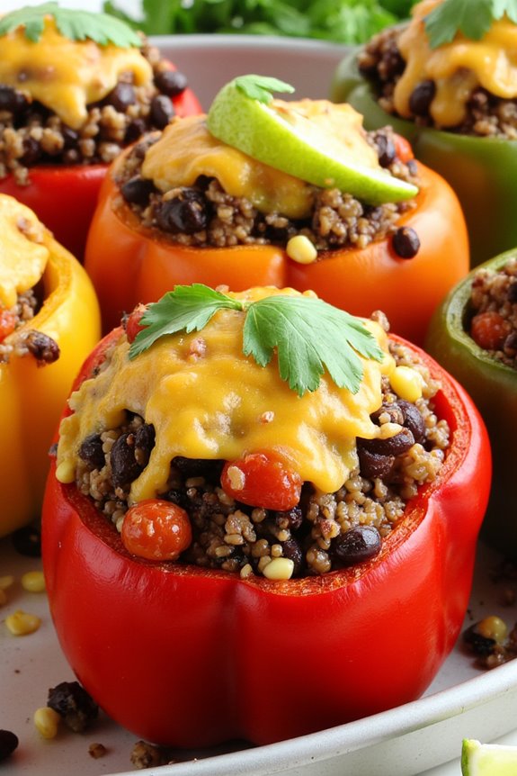 nutritious stuffed bell peppers