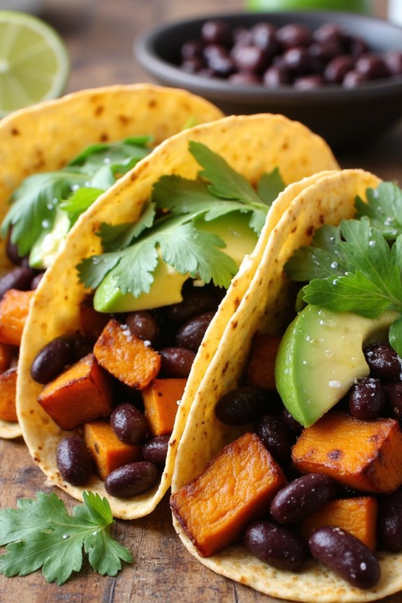 nutritious sweet potato tacos