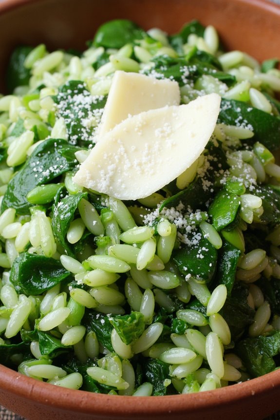 nutritious vibrant green dish