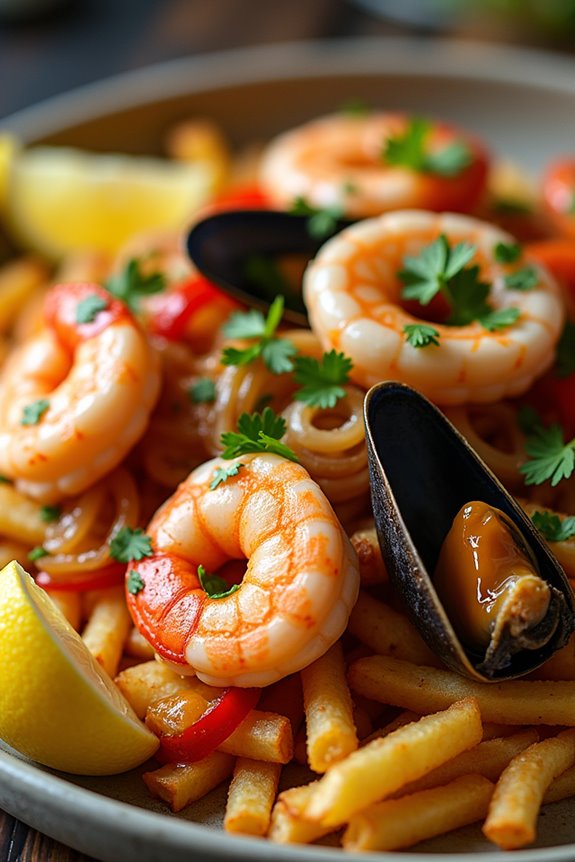 ocean inspired seafood delight