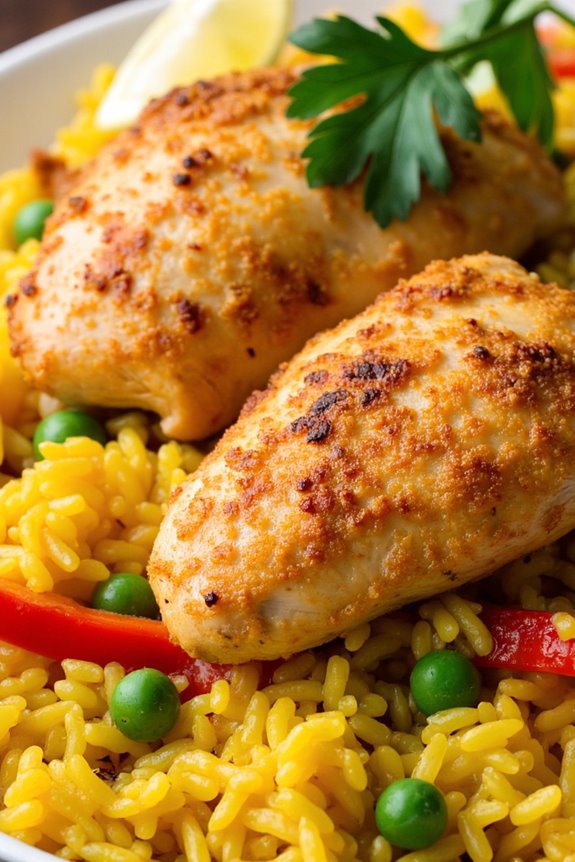 one pot chicken and rice