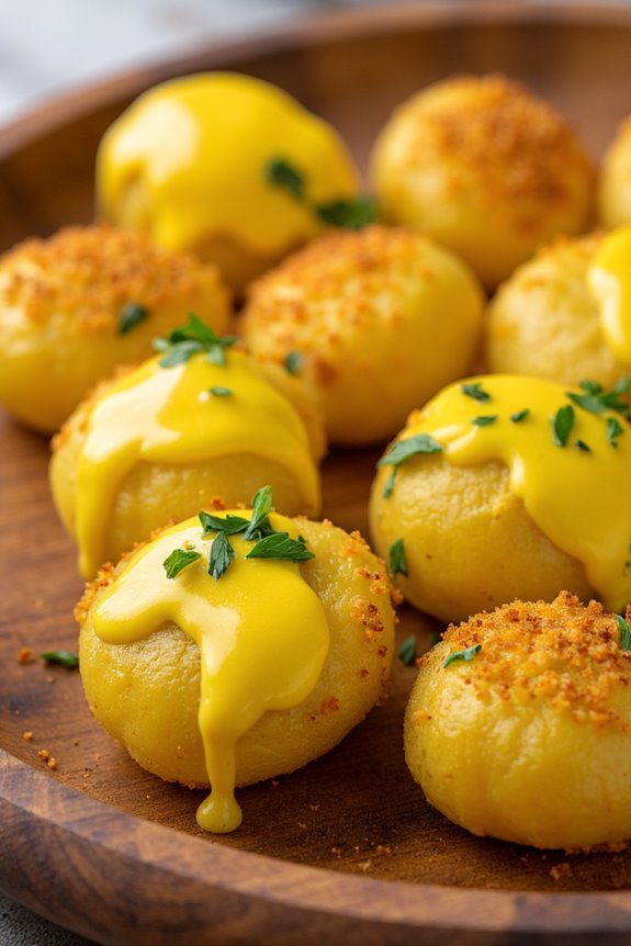 peruvian appetizer with creaminess