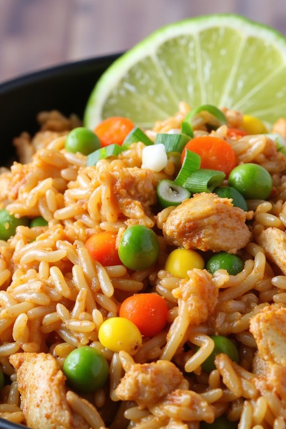 peruvian chicken fried rice