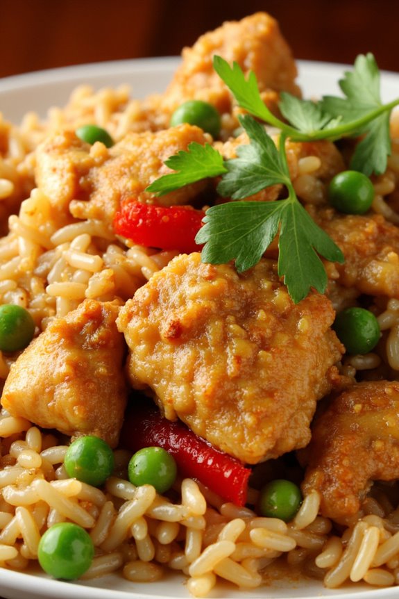 peruvian chicken fried rice