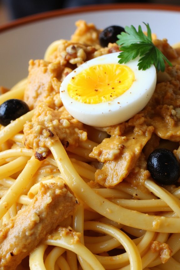 peruvian chicken pasta delight