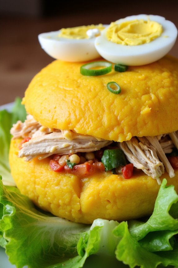 peruvian chicken potato dish