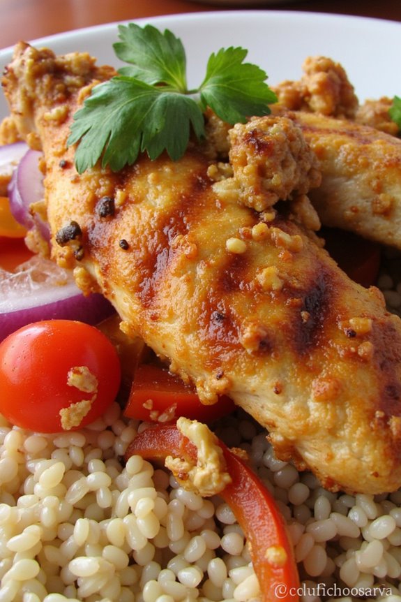 peruvian chicken stir fry quinoa