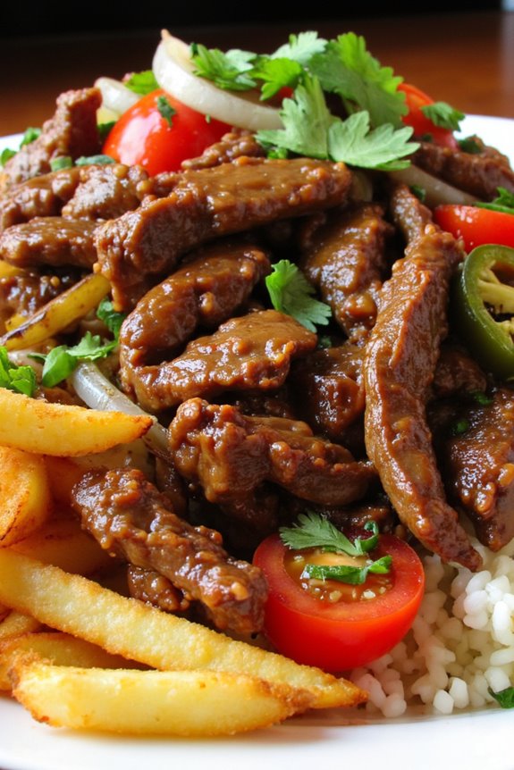 peruvian chinese stir fried delight