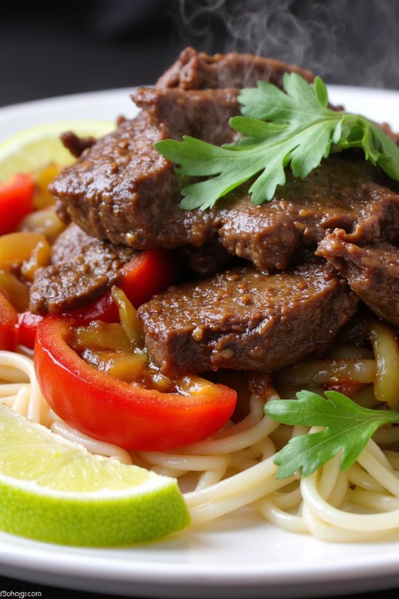 peruvian chinese stir fry delight