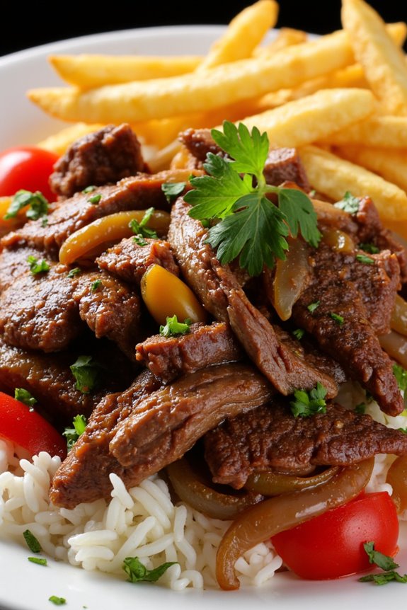 peruvian chinese stir fry delight