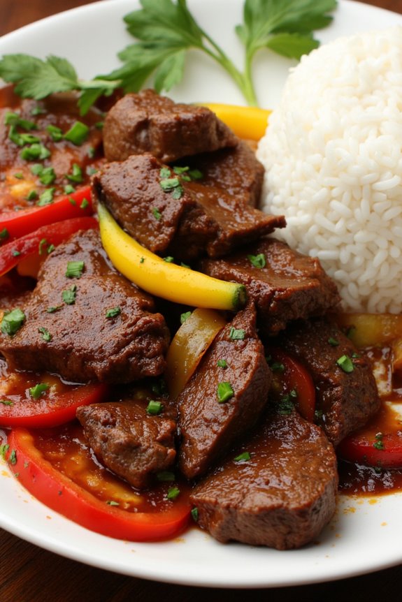 peruvian chinese stir fry delight