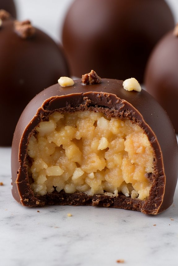 peruvian chocolate filled treats