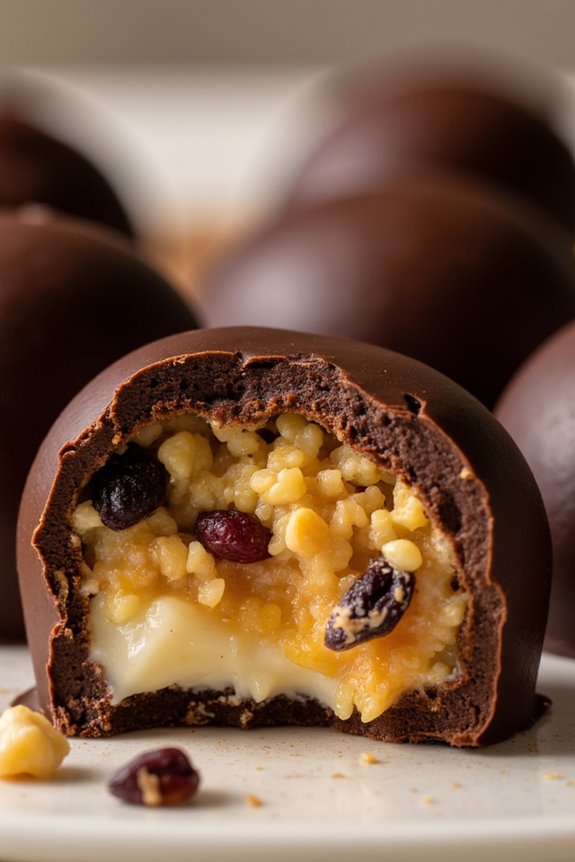 peruvian chocolate filled treats