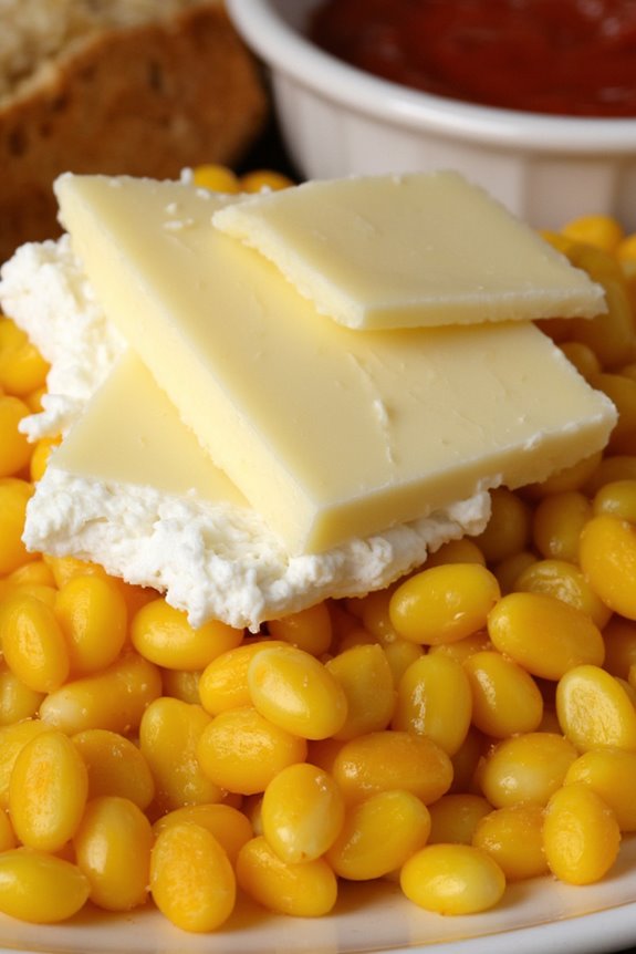 peruvian corn and cheese