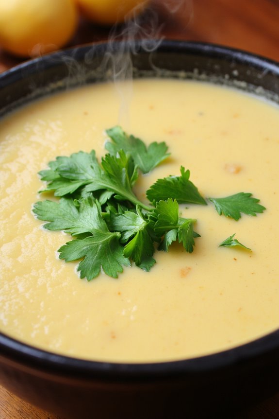 peruvian creamy potato soup