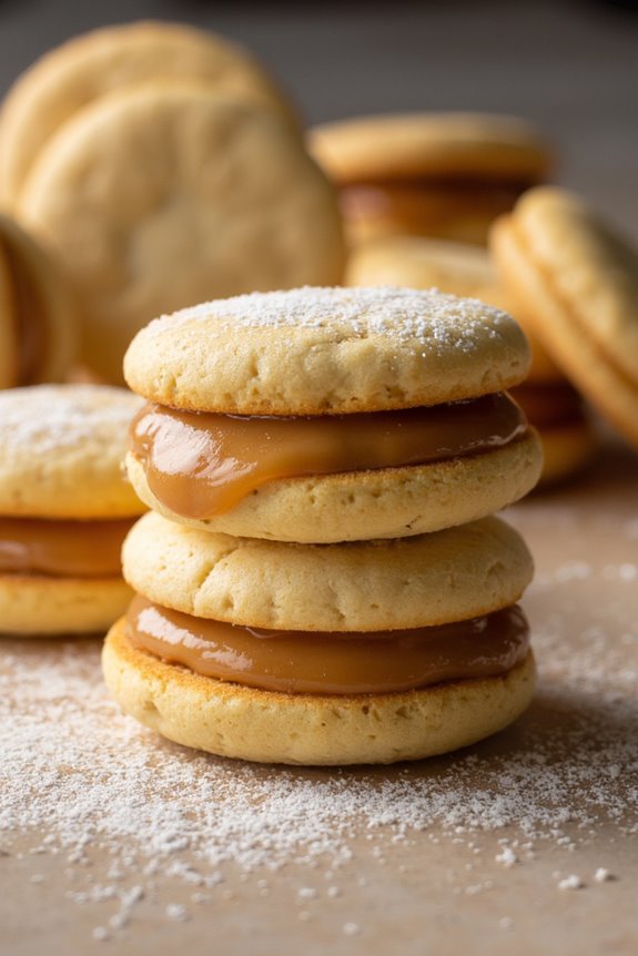 peruvian dulce de leche cookies