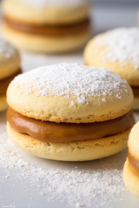peruvian dulce de leche cookies