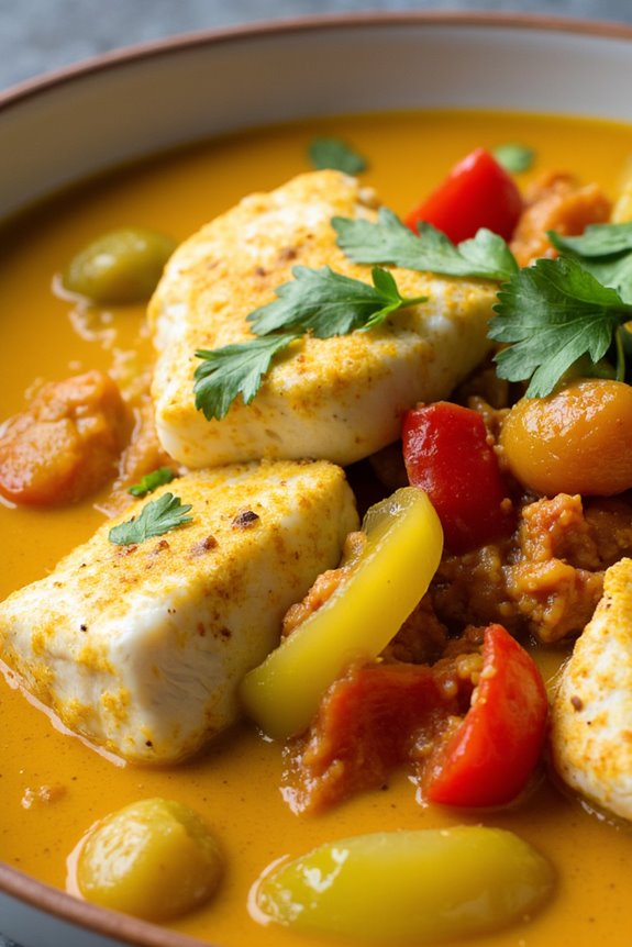 peruvian fish curry delight