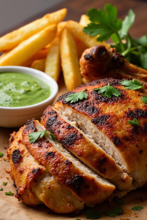 peruvian grilled chicken delight