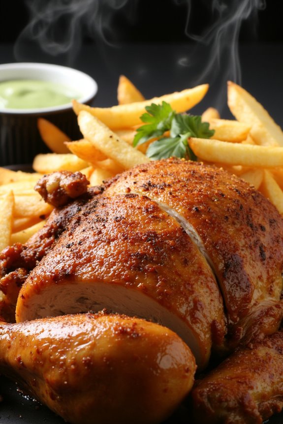 peruvian grilled chicken delight