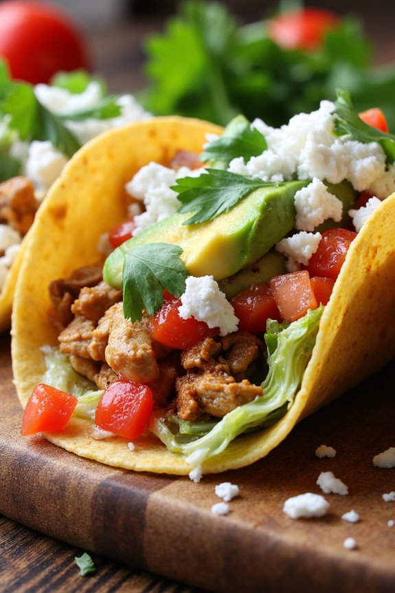 peruvian grilled chicken tacos