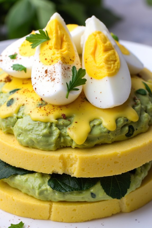 peruvian potato and spinach dish