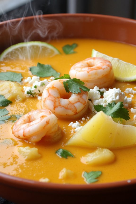 peruvian shrimp chowder recipe