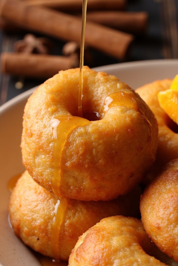 peruvian sweet potato doughnuts