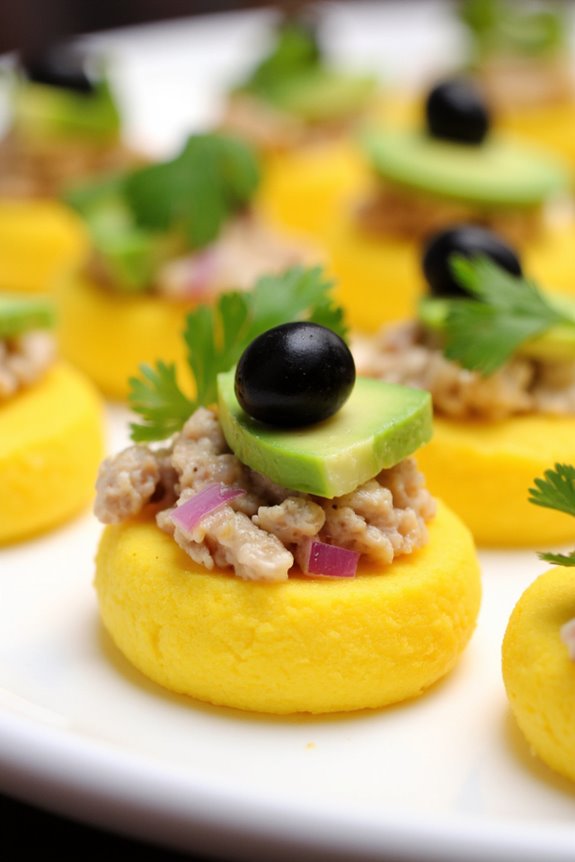 peruvian tuna potato appetizer