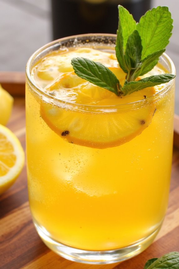 pisco punch refreshing tropical cocktail