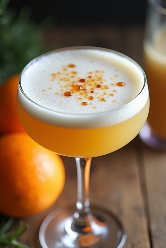 pisco sour tangy frothy delight