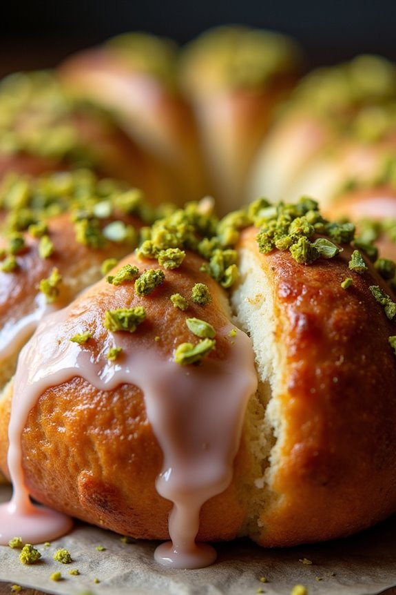 pistachio rosewater dessert delight