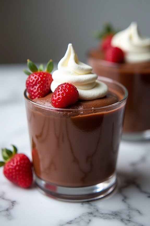 plantain chocolate mousse delight