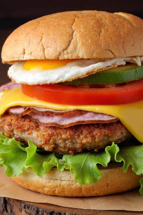 pork chivito sandwich delight