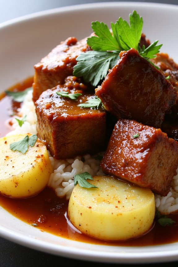 pork marinated in spices