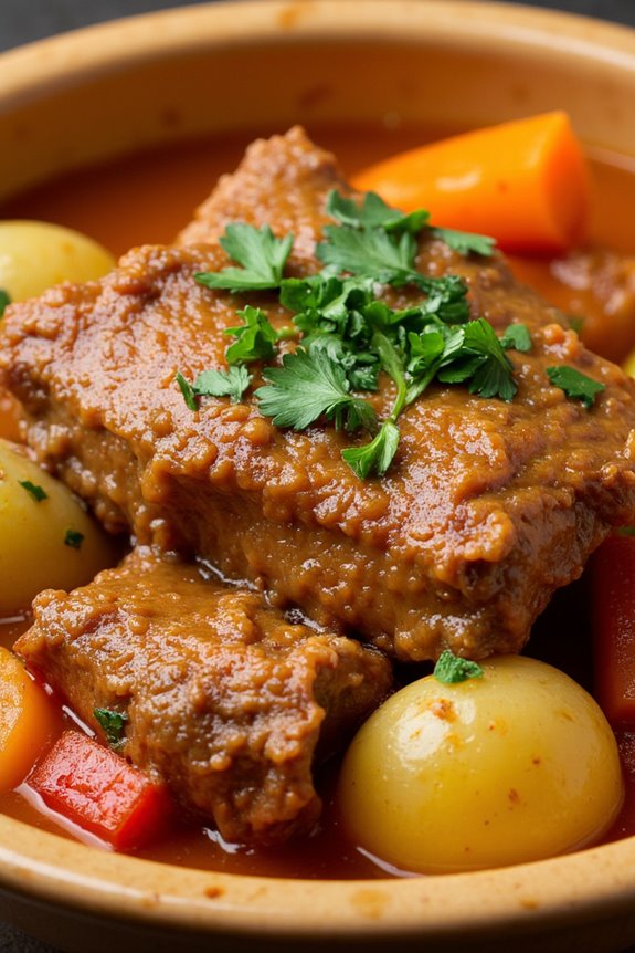 pork stew with herbs