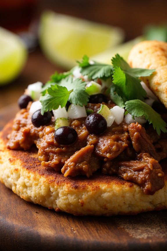 pulled pork tacu tacu delight