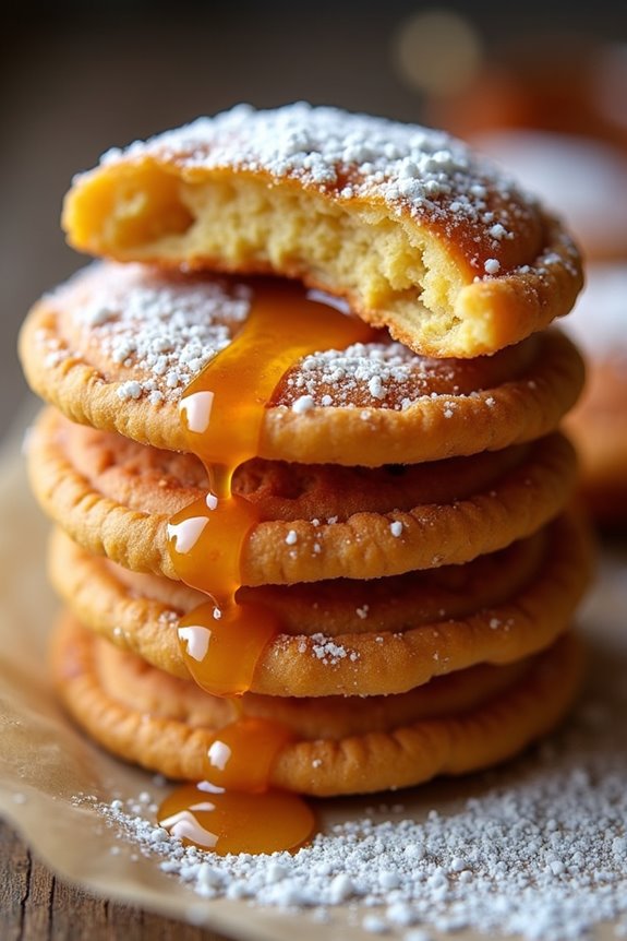 pumpkin spice fried pastries