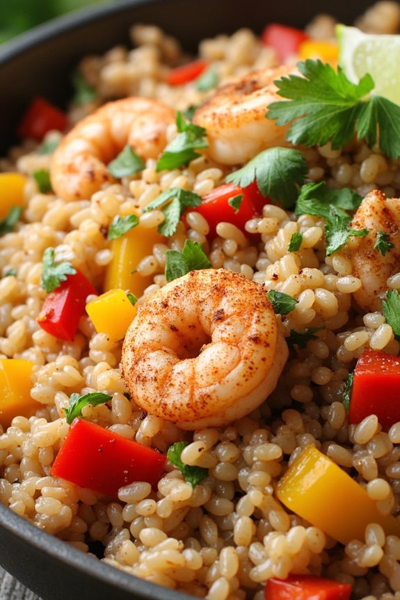 quinoa shrimp pilaf recipe