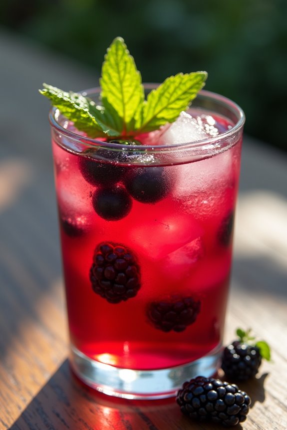 refreshing berry yerba mate