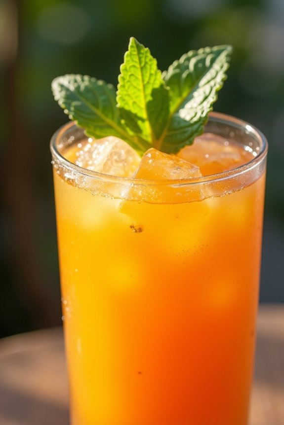 refreshing colombian fruit beverage