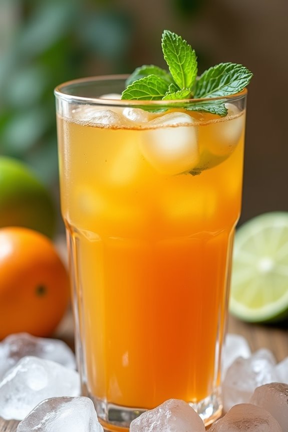 refreshing colombian fruit tea